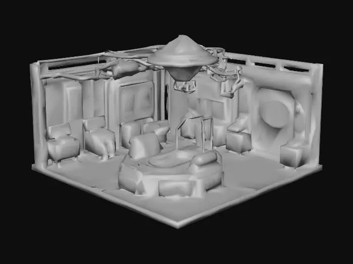 3D model for Room Medical Bay