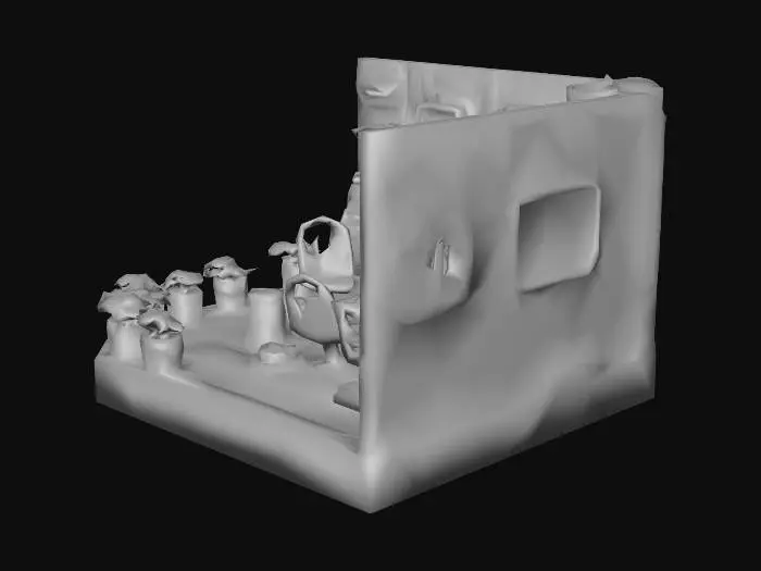 3D model for Rom Mess Hall