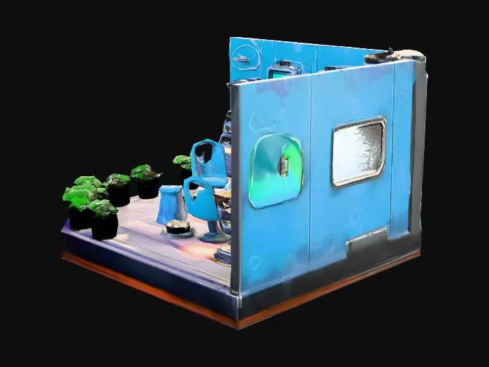 3D model for Rom Mess Hall