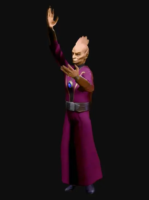 3D model for um Ferengui,  da série Star Trek Deep Space Nine
