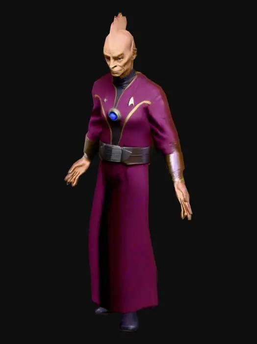 3D model for um Ferengui,  da série Star Trek Deep Space Nine