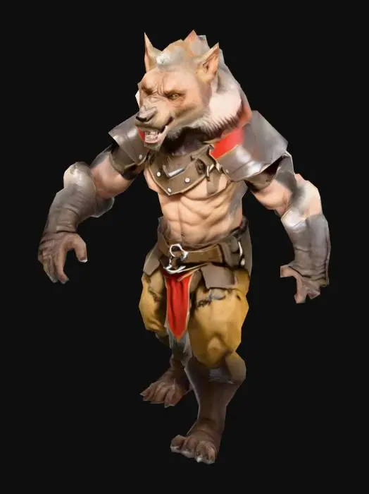3D model for Gnoll Starp