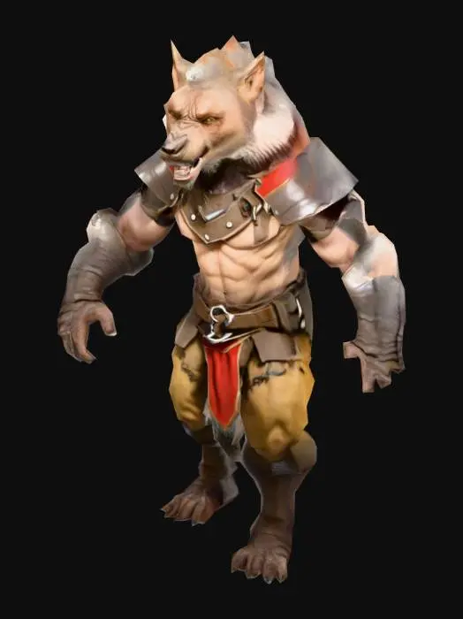 3D model for Gnoll Starp
