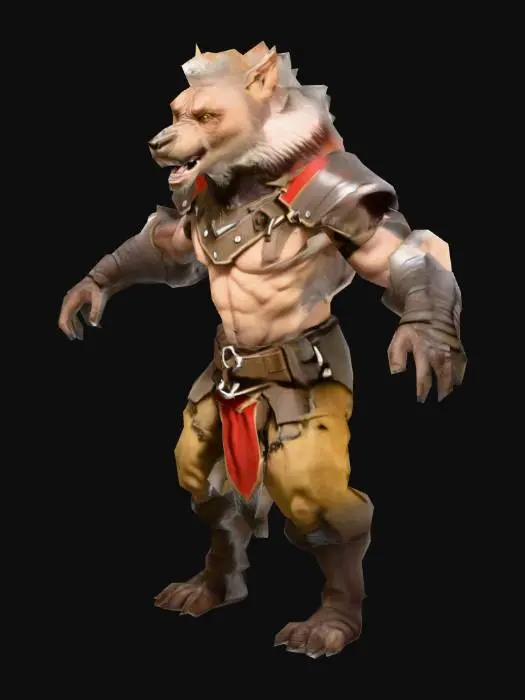 3D model for Gnoll Starp