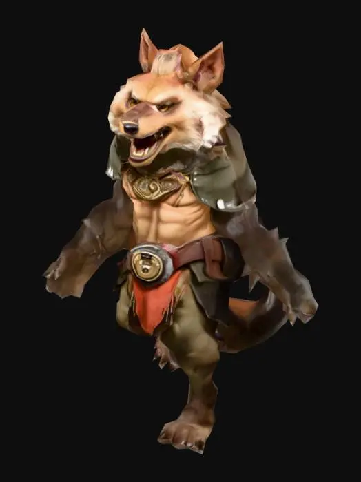 3D model for Gnoll Warrior Sti