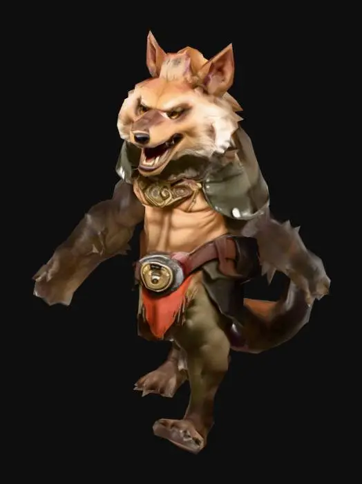 3D model for Gnoll Warrior Sti