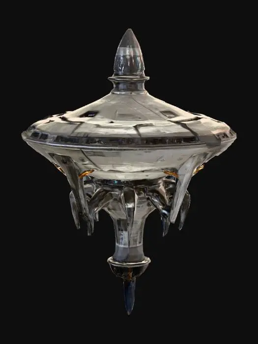 3D model for Alien Ship Outpost-56