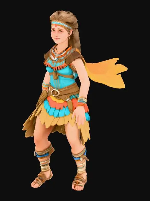 3D model for Celtic Woman