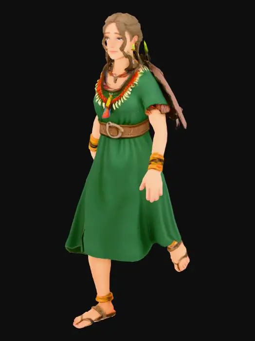 3D model for Celtic Woman