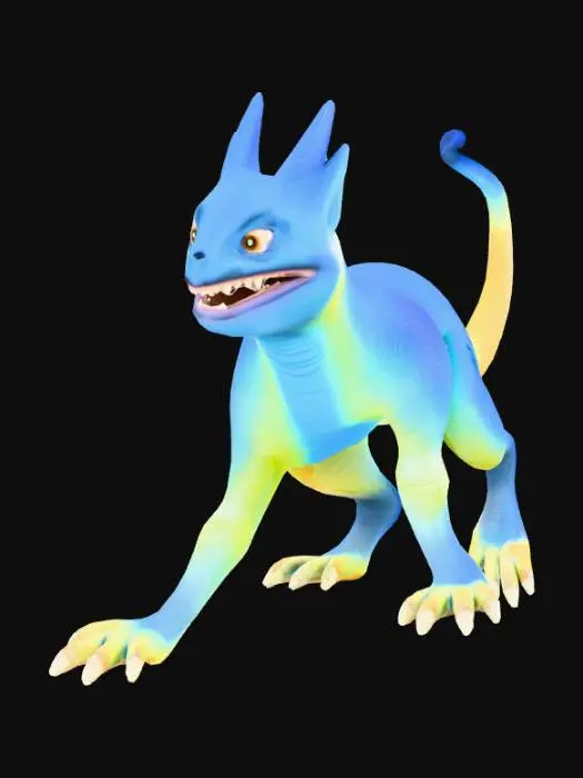 3D model for Exotic Alien Animal