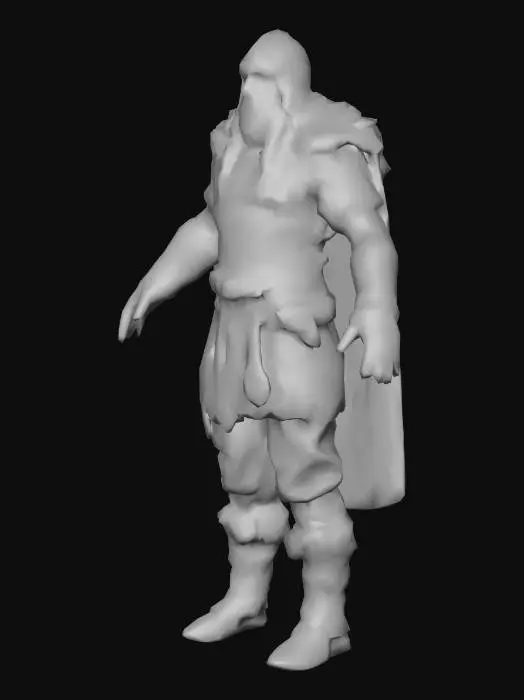 3D model for Viking Warrior