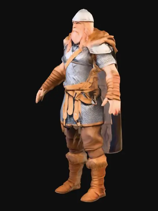 3D model for Viking Warrior