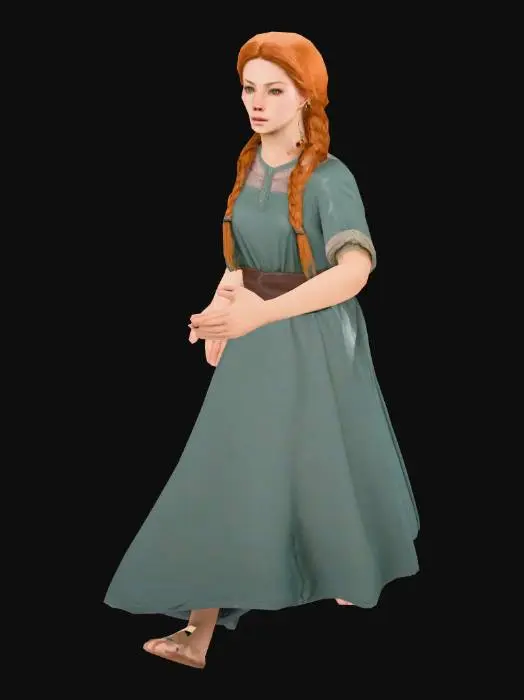 3D model for German Tribe Peasant