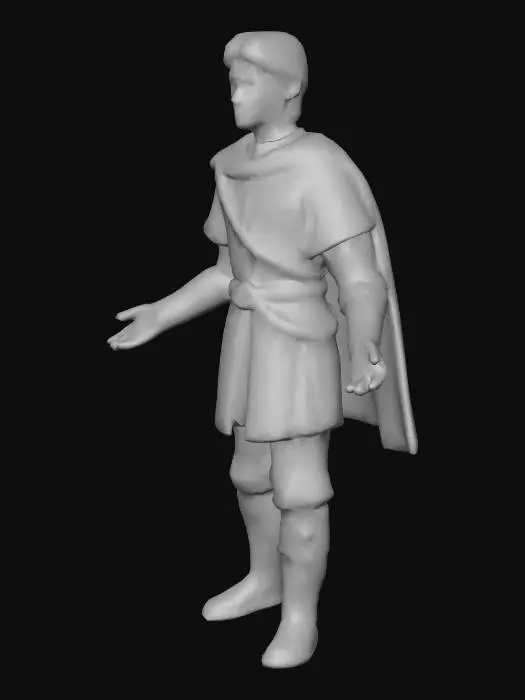 3D model for German Tribe Citizen