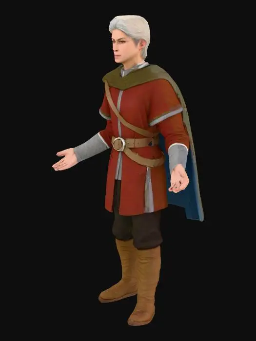 3D model for German Tribe Citizen