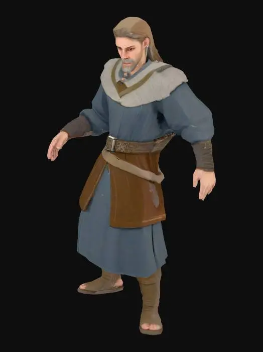3D model for German Tribe Citizen