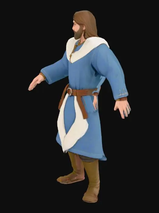 3D model for German Tribe Citizen