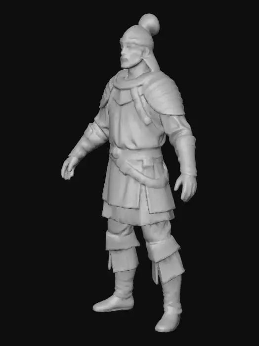 3D model for Knight of Valor