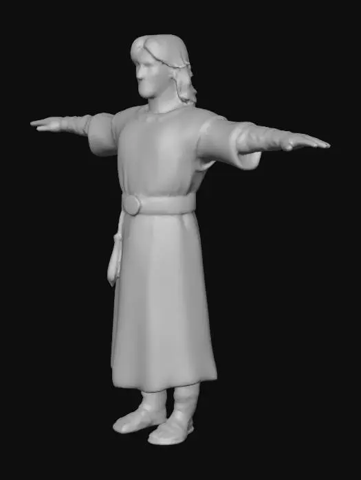 3D model for German Tribe Citizen