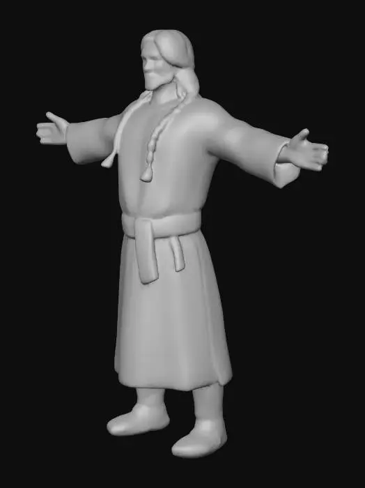 3D model for Nordic Peasant Man