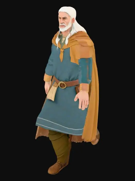 3D model for Nordic Merchant Man