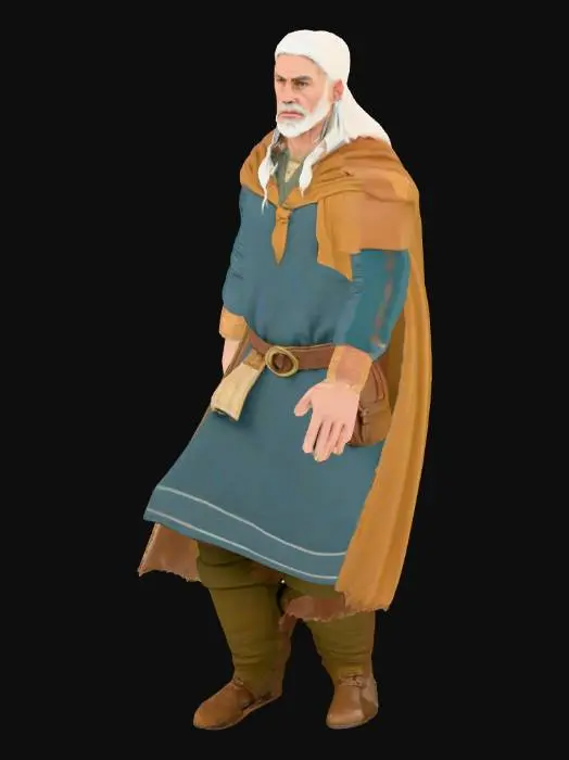 3D model for Nordic Merchant Man