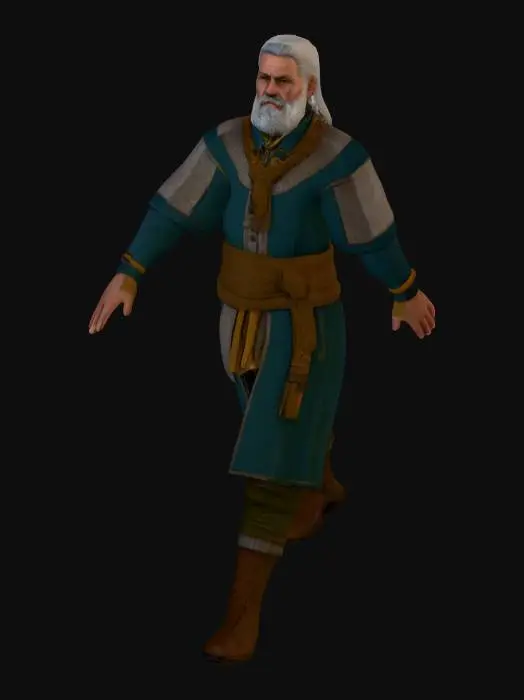 3D model for Nordic Merchant Man