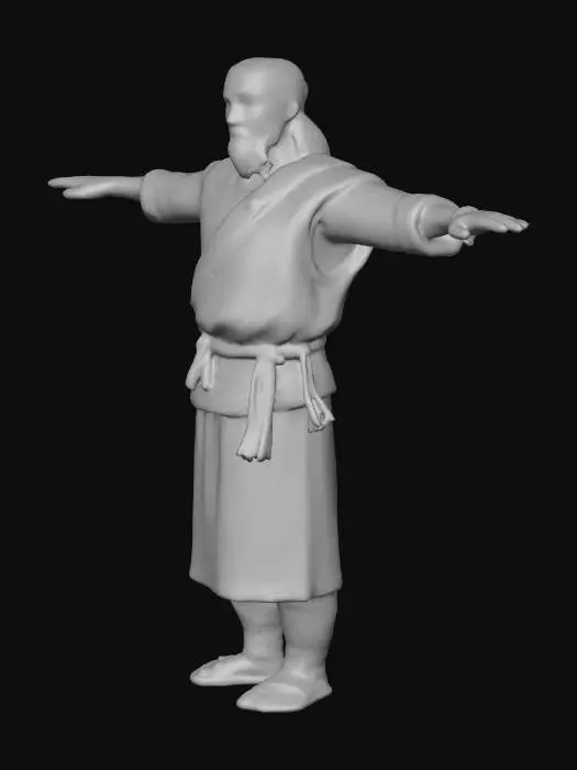 3D model for Nordic Merchant Man
