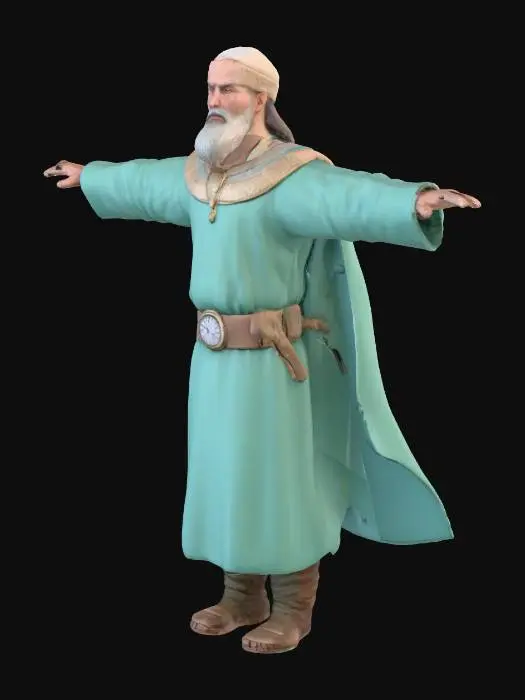 3D model for Nordic Merchant Man