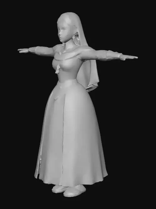 3D model for Medieval Elegance