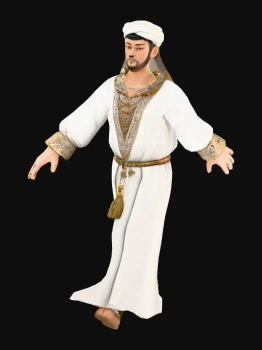 3D model for Nornand Merchant Man