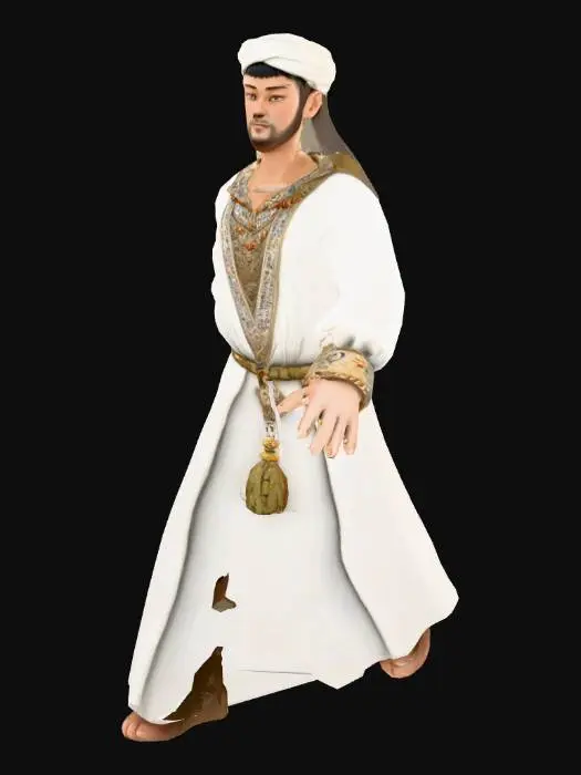 3D model for Nornand Merchant Man