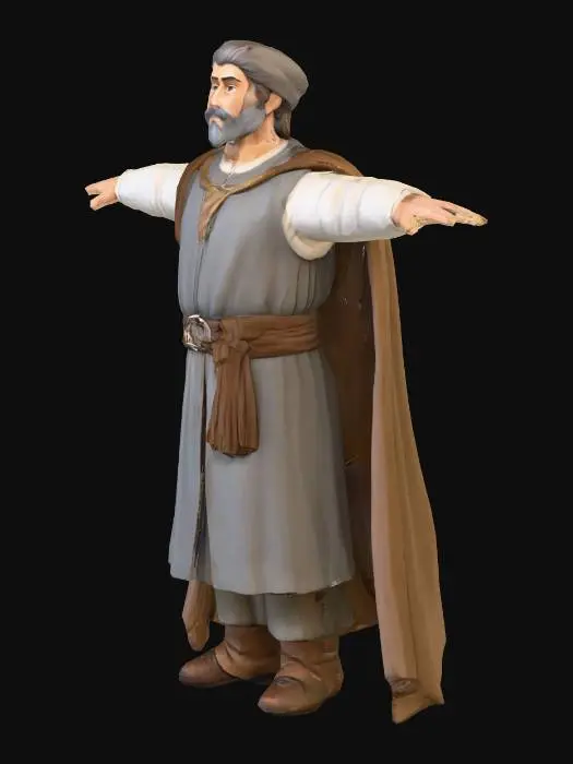 3D model for Normand Merchant Man