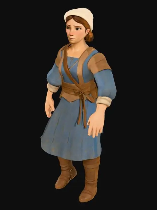 3D model for Village Maid