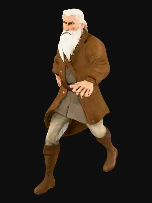 3D model for Britain Elder Man