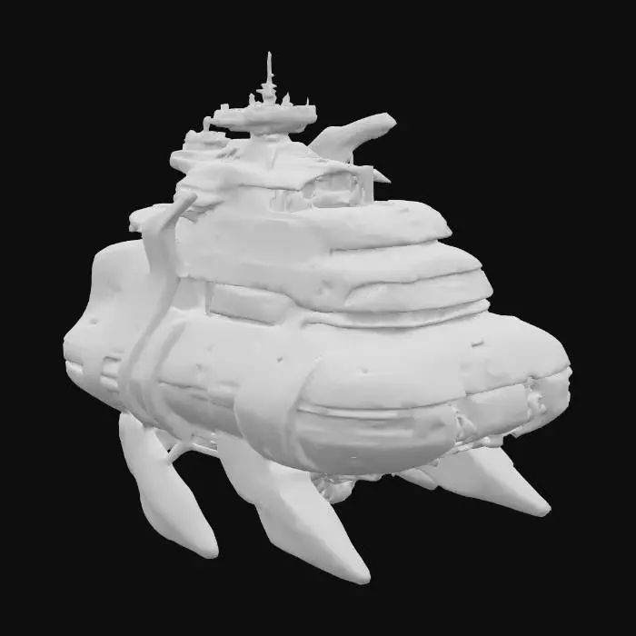 3D model for Salvage StarShip Onoruspro