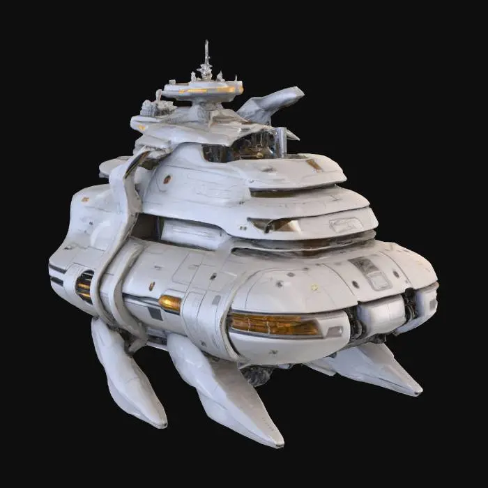 3D model for Salvage StarShip Onoruspro