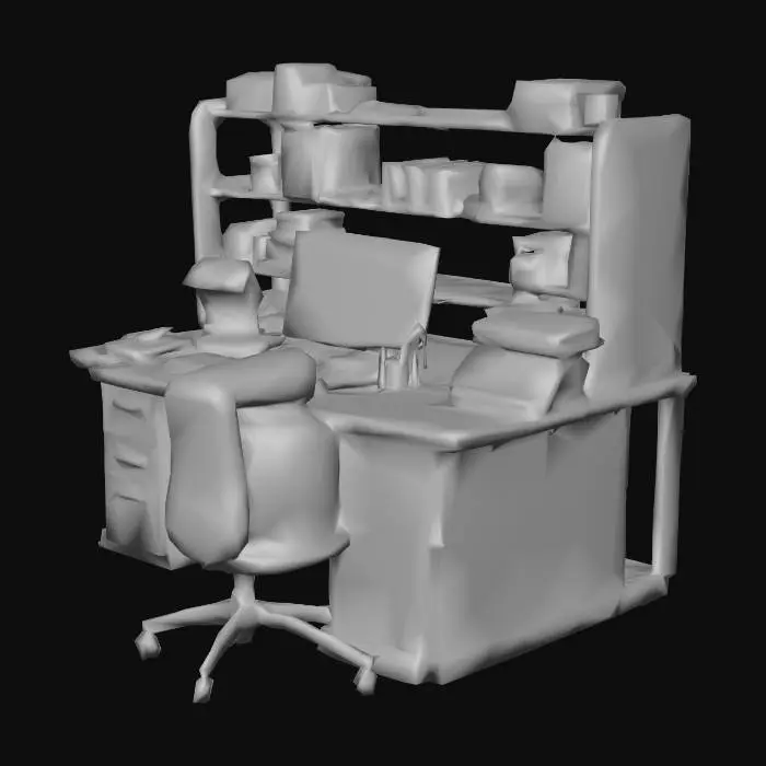 3D model for Alien WorkSttation