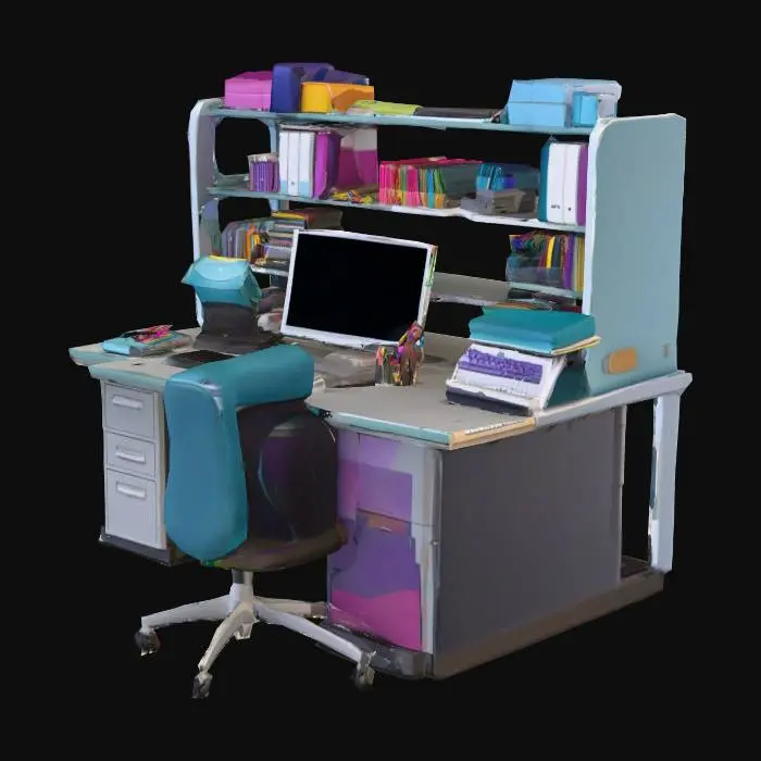 3D model for Alien WorkSttation