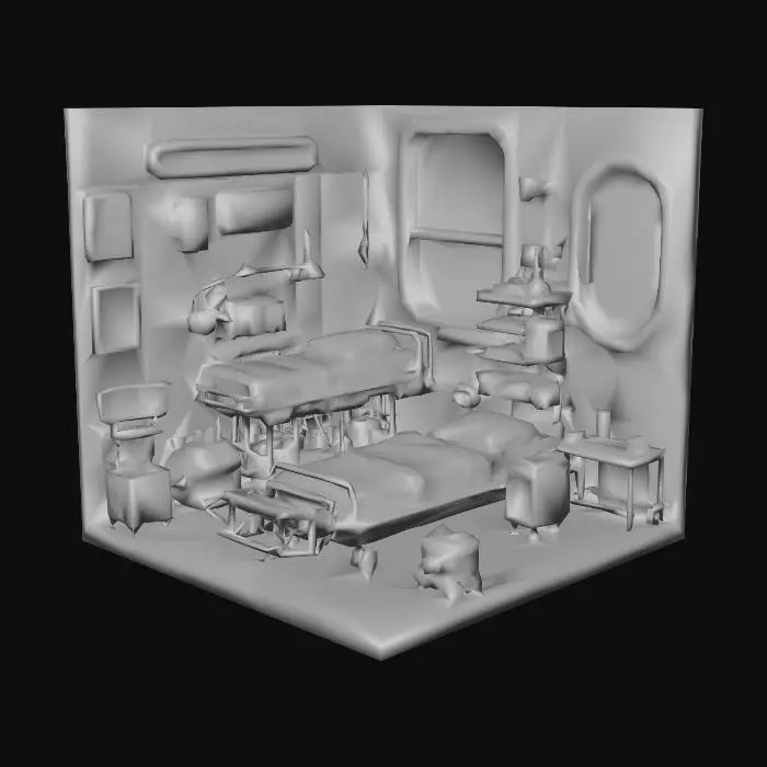 3D model for Room Infirmary