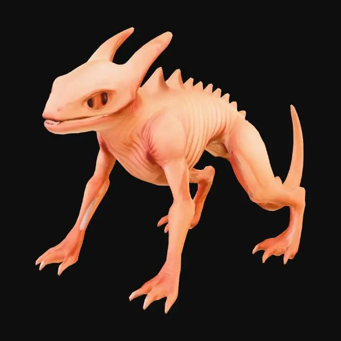 3D model for Animal Alien