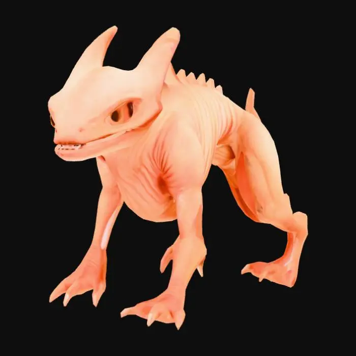 3D model for Animal Alien