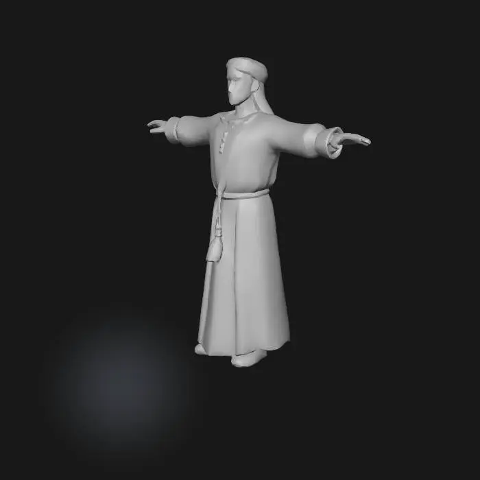 3D model for Nornand Merchant Man
