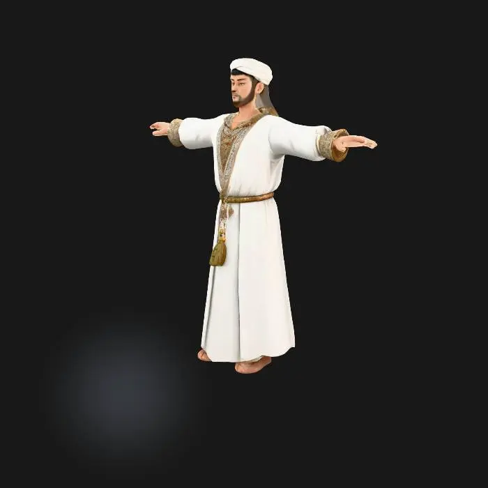 3D model for Nornand Merchant Man