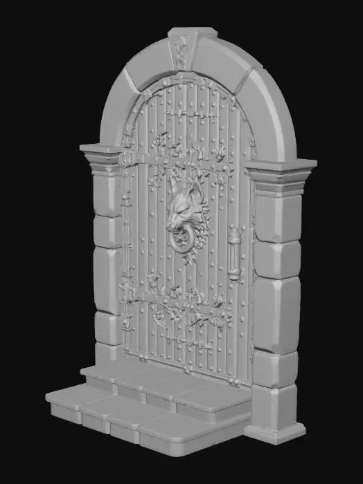 3D model for Gothic Archway Doorway