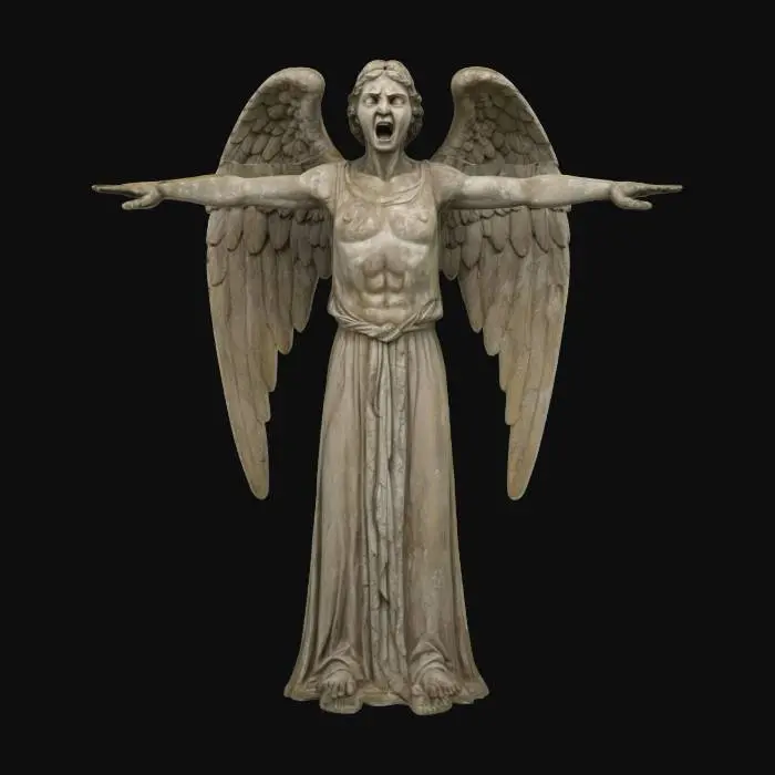 3D model for Weeping Angel
