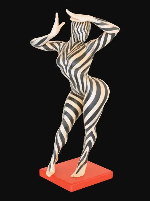 3D model for Zebra Dance