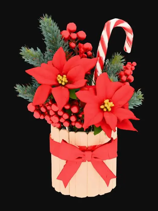 3D model for Holiday Arrangement, #Christmas2025#