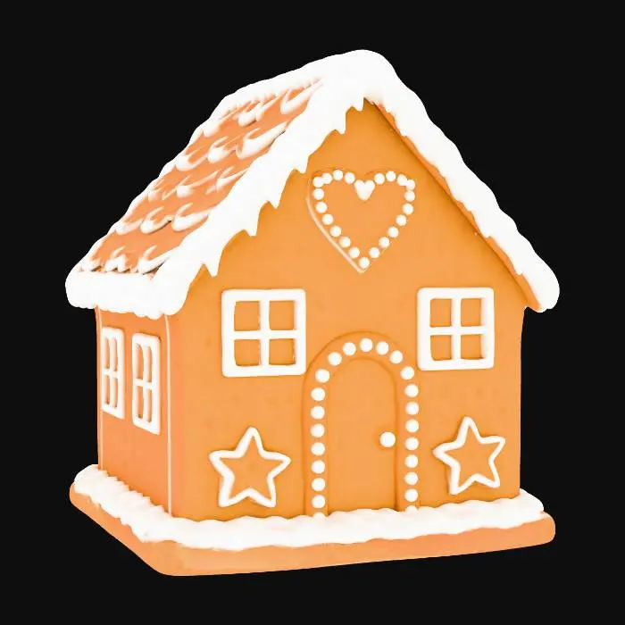 3D model for Gingerbread Delight, #Christmas2025#