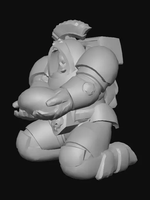 3D model for Warrior's Offering